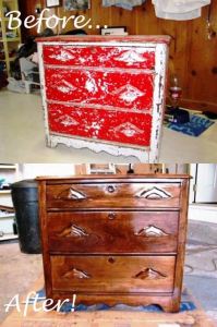 Before & After dresser