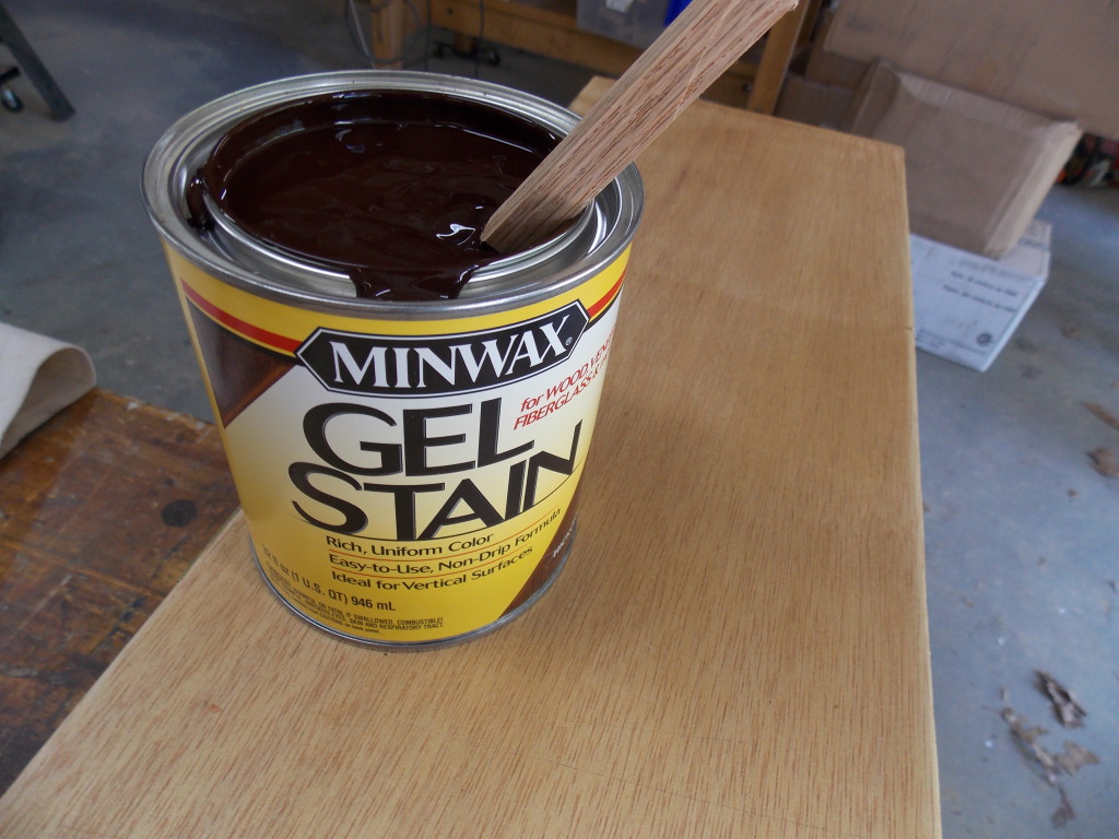 Simple Minwax Gel Stain Makeover  Minwax gel stain, Gel stain, Gel stain  furniture