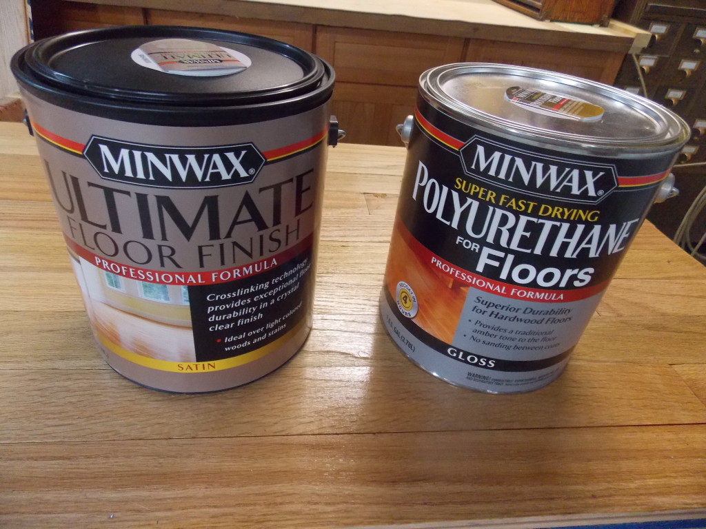 Testing Minwax Polycrylic clear coat 