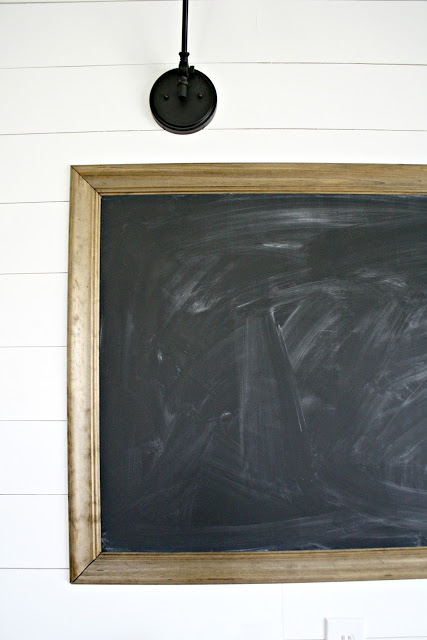 Chalkboard with trim