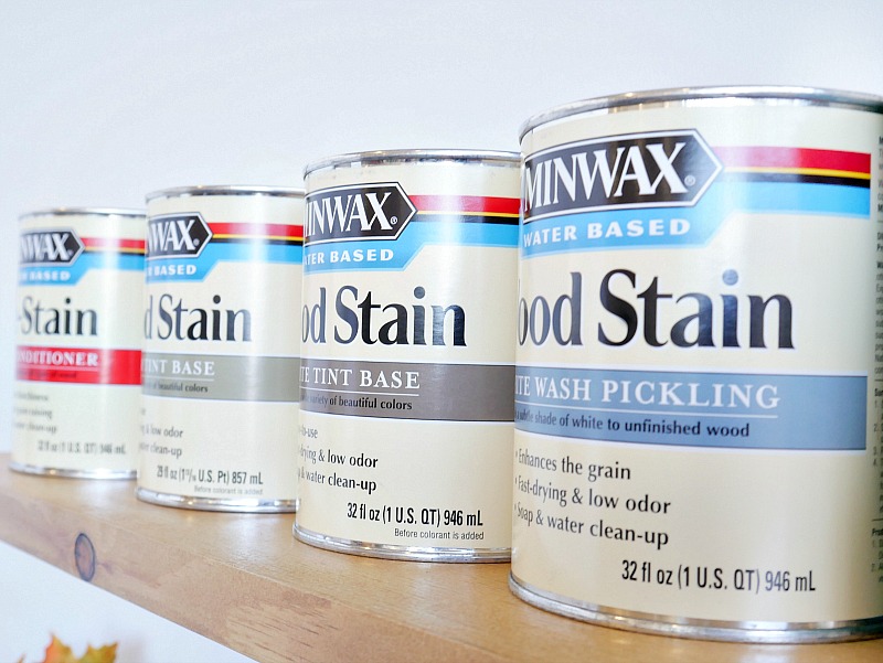 Minwax Water-Based Wood Stain