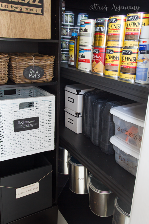 The Easiest Way To Paint Closet Shelves - Stacy Risenmay