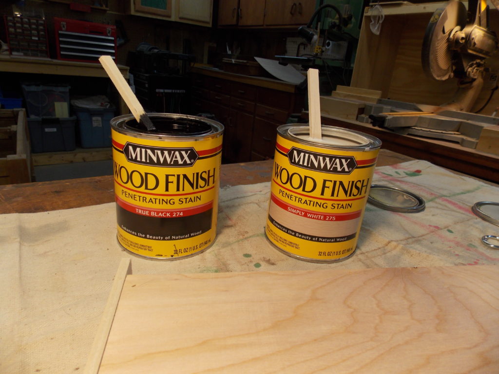 New Simply White & True Black Wood Finishes from Minwax