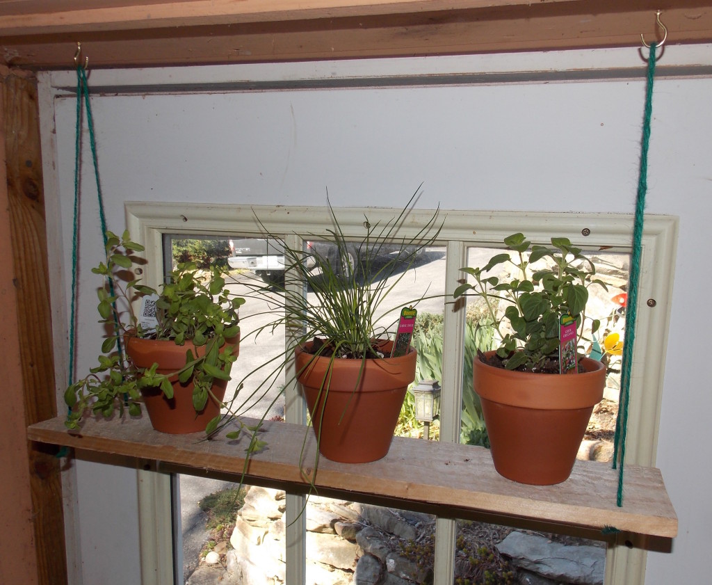 Bring the Outdoors in with Hanging Herb Shelves Minwax Blog